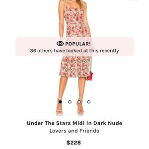 Lovers and Friends “Under The Stars Midi” Dress